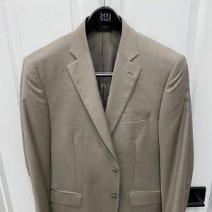 Zegna/Saks Fifth Avenue Black Label Light Brown Blazer 42R